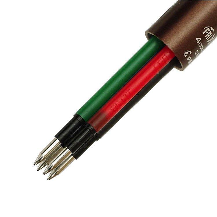 PILOT LKFB-80EF four-color button magic eraser 0.5mm ball pen eraser pen - CHL-STORE 