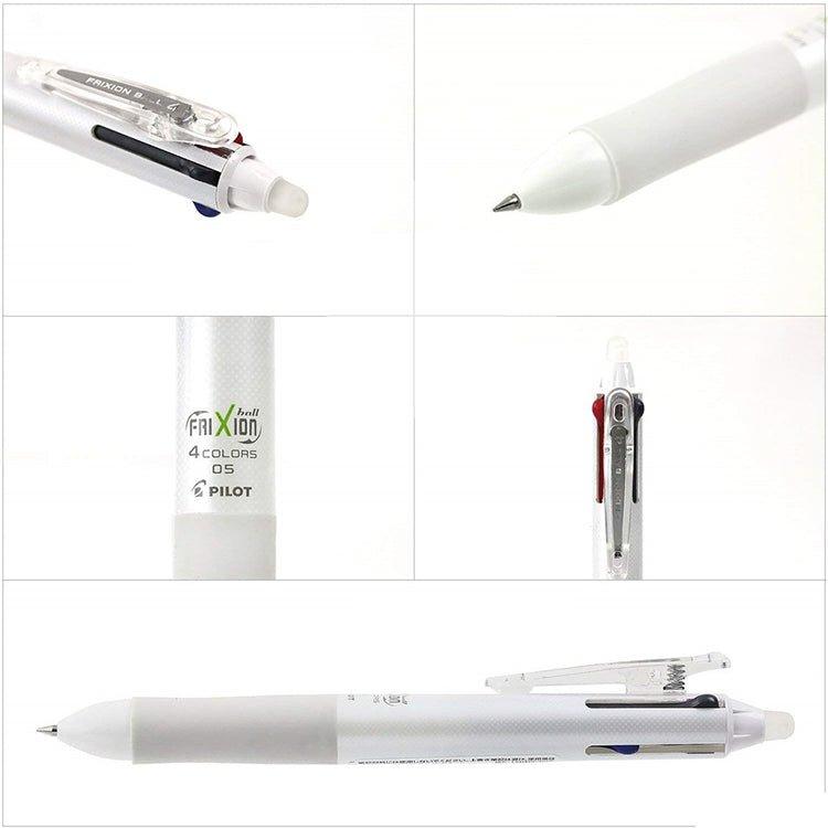PILOT LKFB-80EF four-color button magic eraser 0.5mm ball pen eraser pen - CHL-STORE 