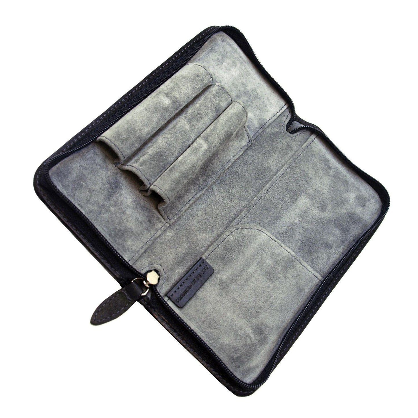 PILOT PSPC-01 Pensemble Leather Pen Case Natural Leather Premium Pen Case High Texture Black Brown Dark Brown - CHL-STORE 