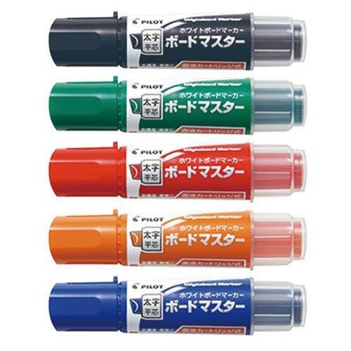 PILOT WMBM-18BM Whiteboard Pen (Can be refilled by cartridges) (5 colors) - CHL-STORE 