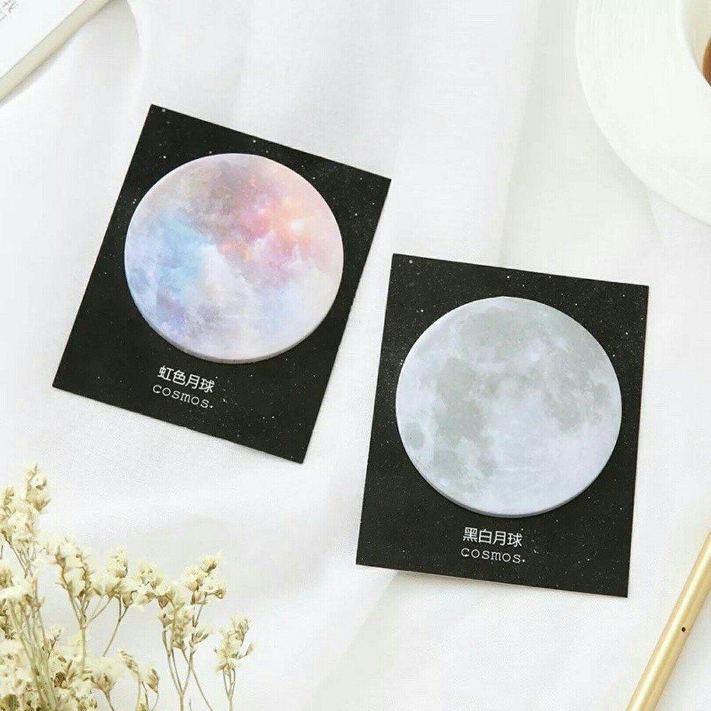 Planet Celestial Notes Earth Moon Pluto Mars Mercury Celestial Bodies Astronomy Universe Round Planet Shape NP-H7TAY-016 - CHL-STORE 