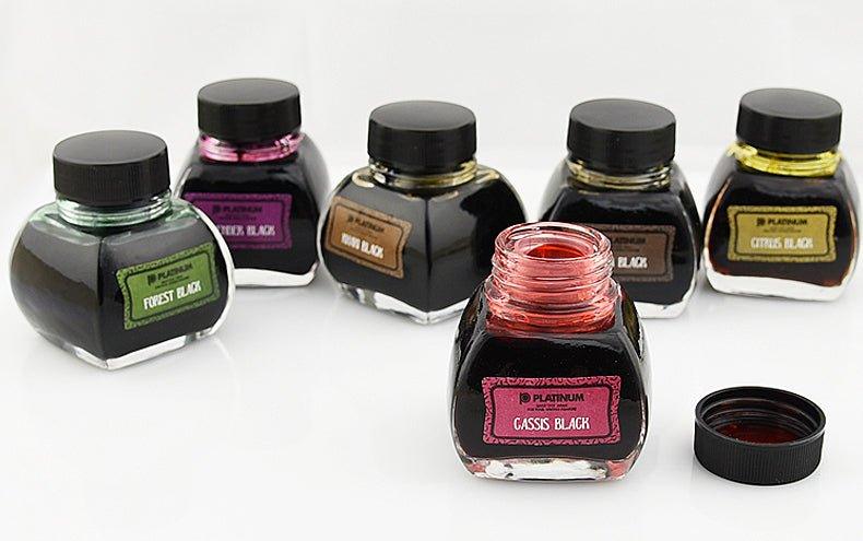 Platinum INKK-2000.66 Classic Ink Classical Water-Resistant Ink 60ml SEPIA BLACK - CHL-STORE 