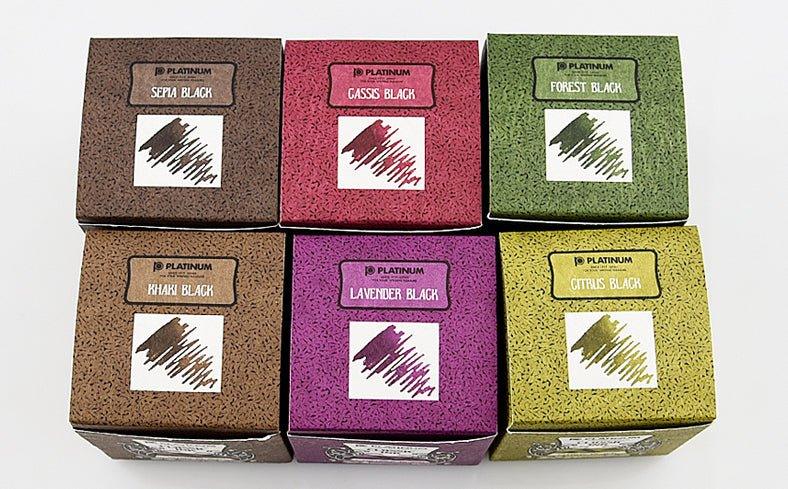 Platinum INKK-2000.66 Classic Ink Classical Water-Resistant Ink 60ml SEPIA BLACK - CHL-STORE 