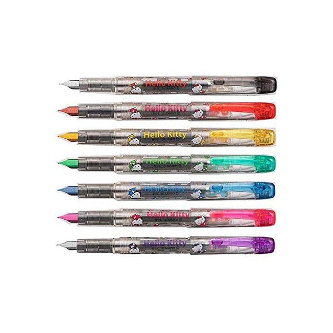 PLATINUM Platinum PPQ-450KI HELLO KITTY Preppy fountain pen 0.3F tip black red - CHL-STORE 