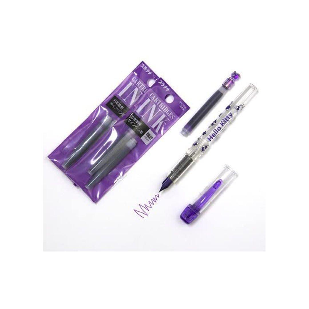 PLATINUM Platinum PPQ-450KI HELLO KITTY Preppy fountain pen 0.3F tip black red - CHL-STORE 