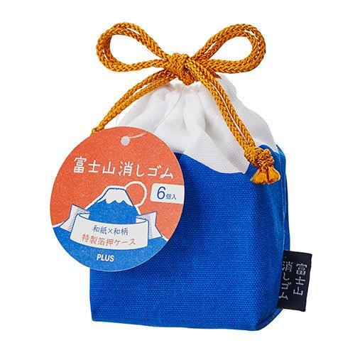 PLUS 36-591 Fun Eraser Creative Eraser Mount Fuji Eraser Fun Stationery Blue Mount Fuji - CHL-STORE 