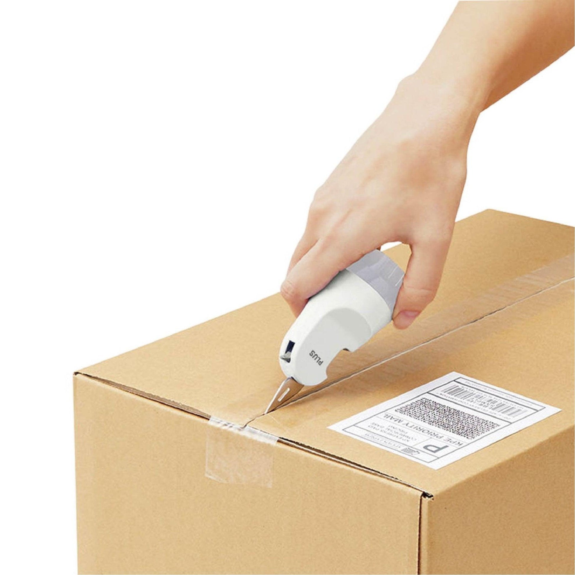 PLUS IS-580CM multifunctional personal data protection stamp with blade box opener - CHL-STORE 