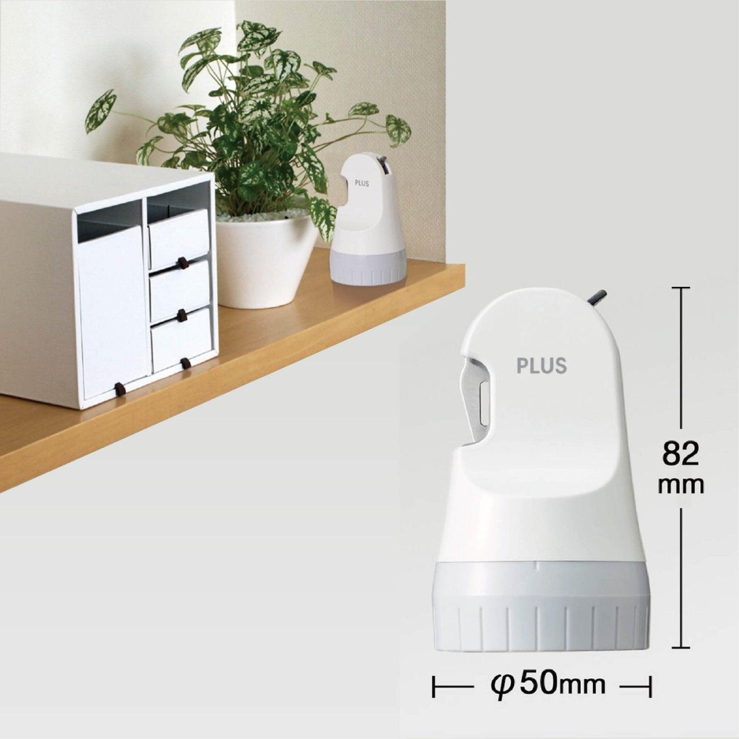 PLUS IS-580CM multifunctional personal data protection stamp with blade box opener - CHL-STORE 