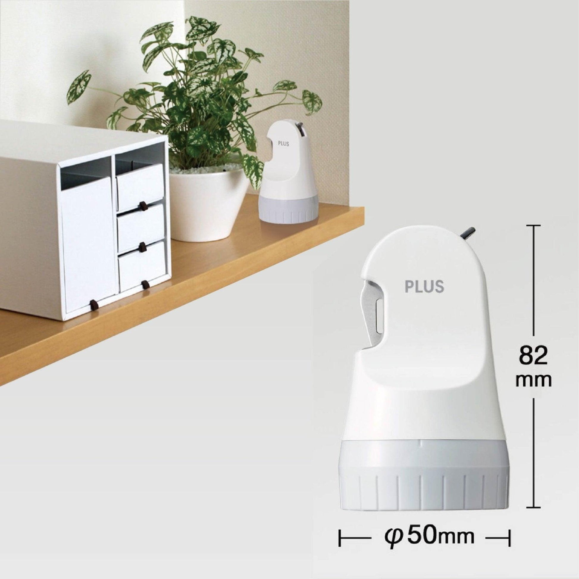 PLUS IS-580CM multifunctional personal data protection stamp with blade box opener - CHL-STORE 