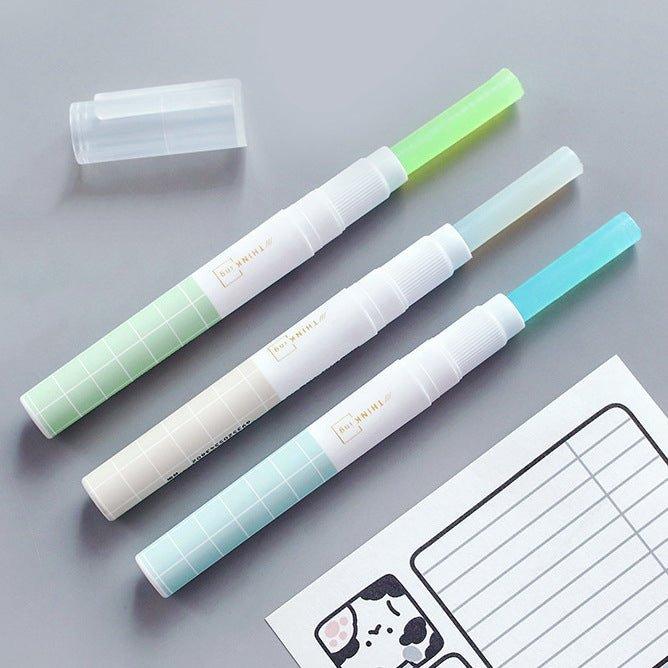 Powerful pen-shaped lipstick glue color colloid transparent slow-drying color random shipment special refill NP-070040 - CHL-STORE 