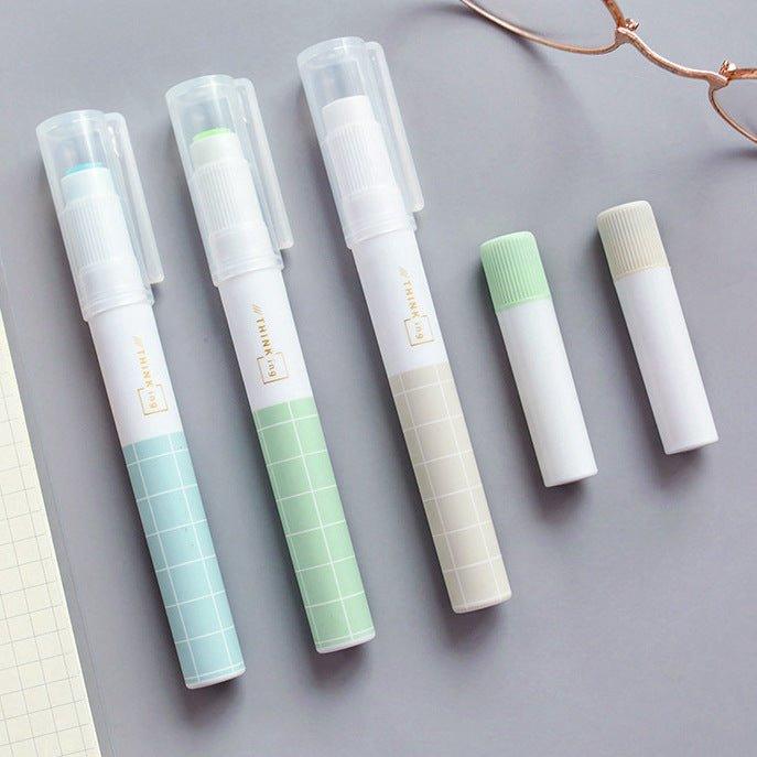 Powerful pen-shaped lipstick glue color colloid transparent slow-drying color random shipment special refill NP-070040 - CHL-STORE 