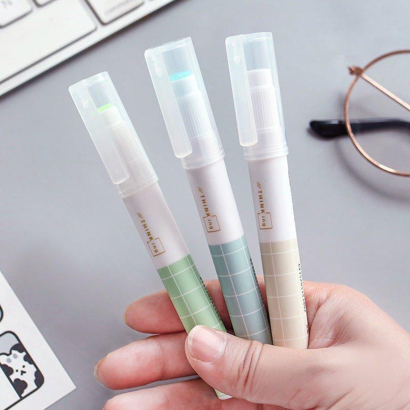 Powerful pen-shaped lipstick glue color colloid transparent slow-drying color random shipment special refill NP-070040 - CHL-STORE 