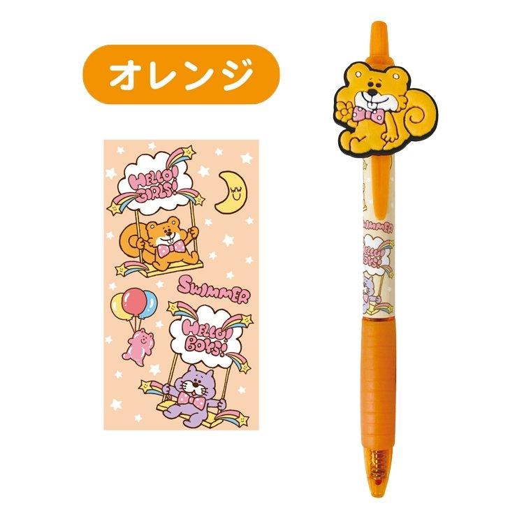 (Pre-Order) AI Planning Japan Swimmer 0.7mm Push Type Mascot Gelpen K-1925 - CHL-STORE 