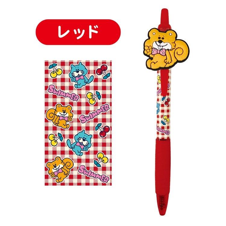 (Pre-Order) AI Planning Japan Swimmer 0.7mm Push Type Mascot Gelpen K-1925 - CHL-STORE 