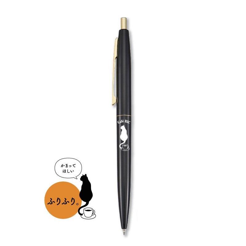 (Pre-Order) BIC Click Gold 0.5mm Cat Pattern Permanent ballpoint pen CLG05 - CHL-STORE 
