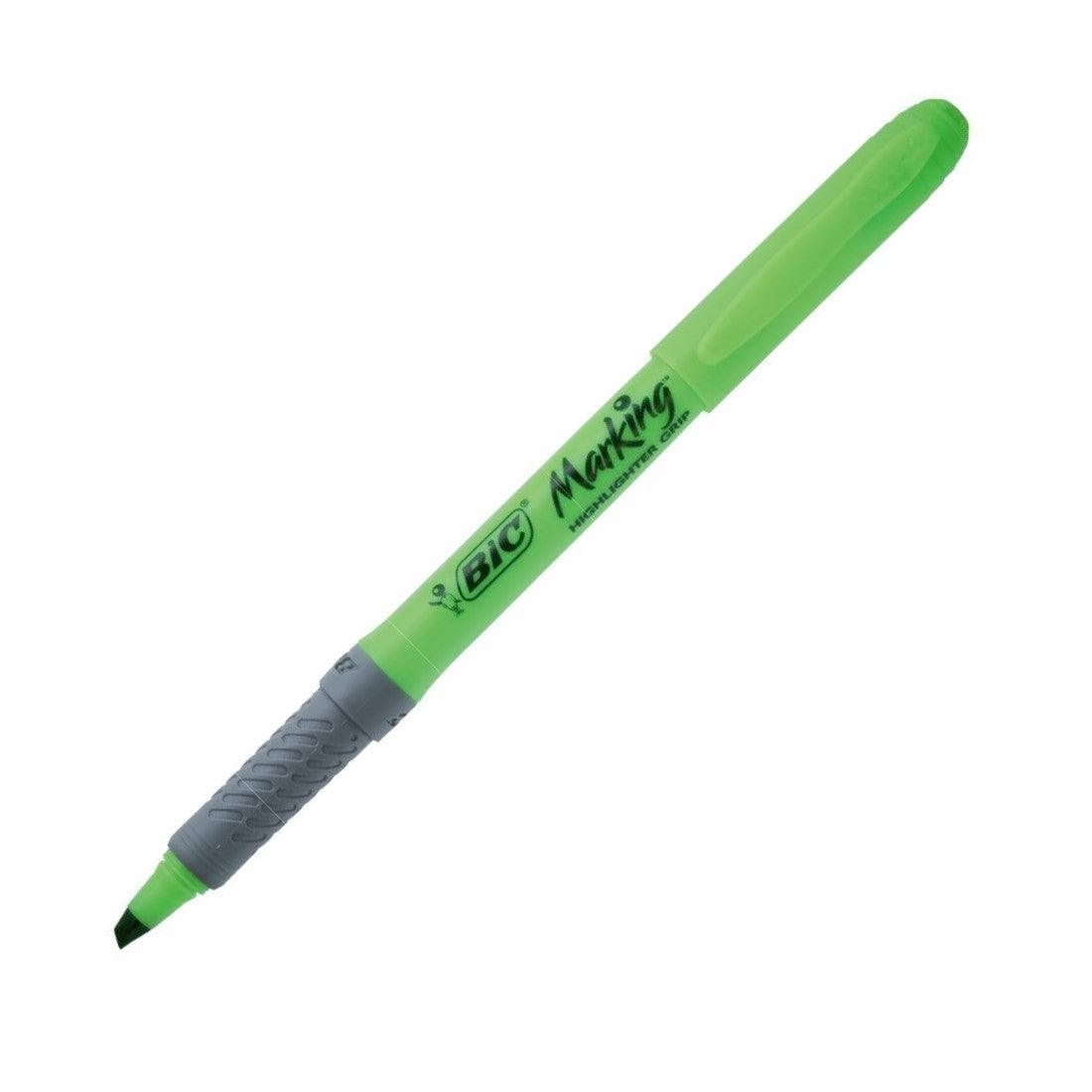 (Pre-Order) BIC Marking highlighter grip 1.2mm 3.25mm Fluorescent marker BRIGRIP12 - CHL-STORE 