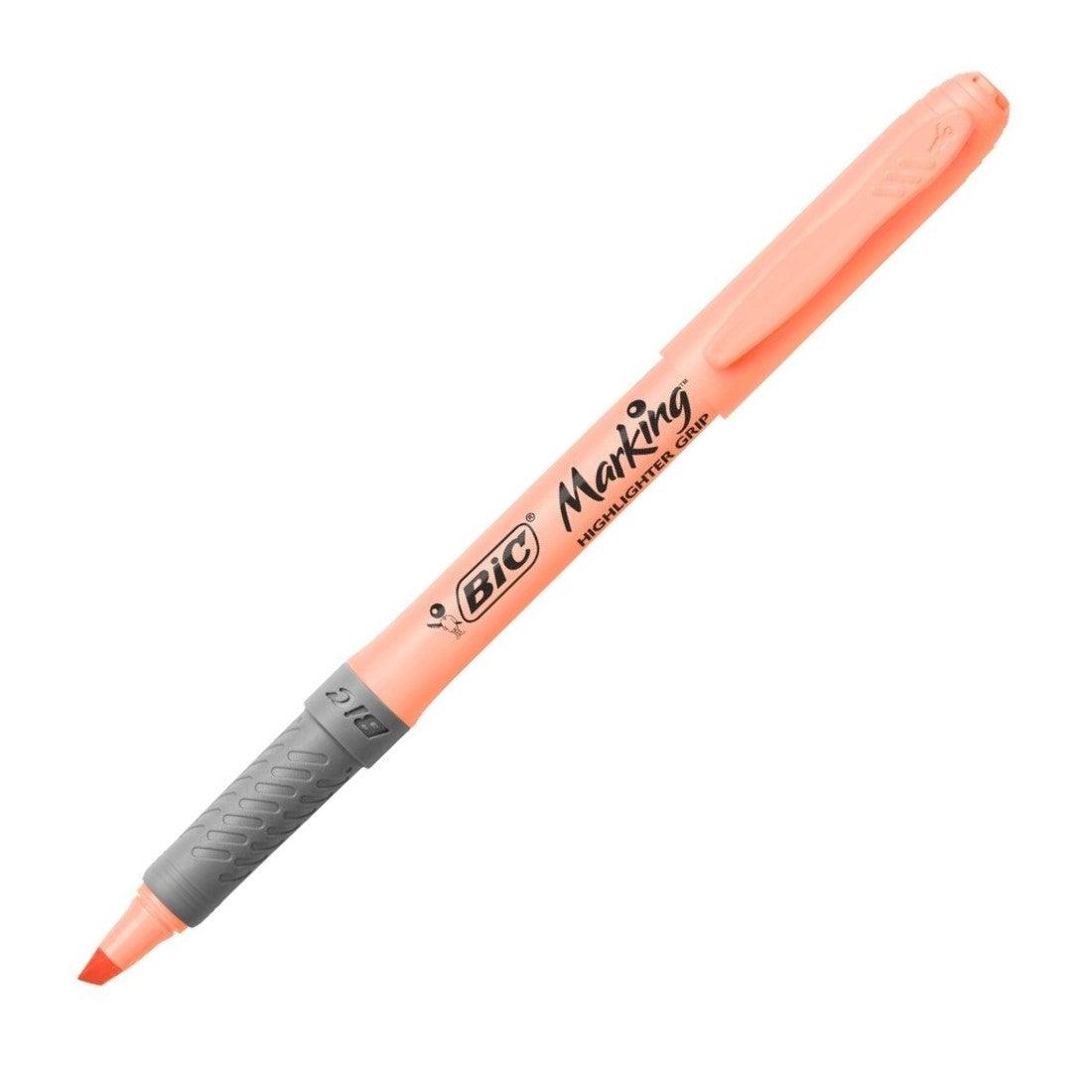 (Pre-Order) BIC Marking highlighter grip Pastel series 1.2mm 3.25mm Fluorescent marker BRIGBKPST - CHL-STORE 