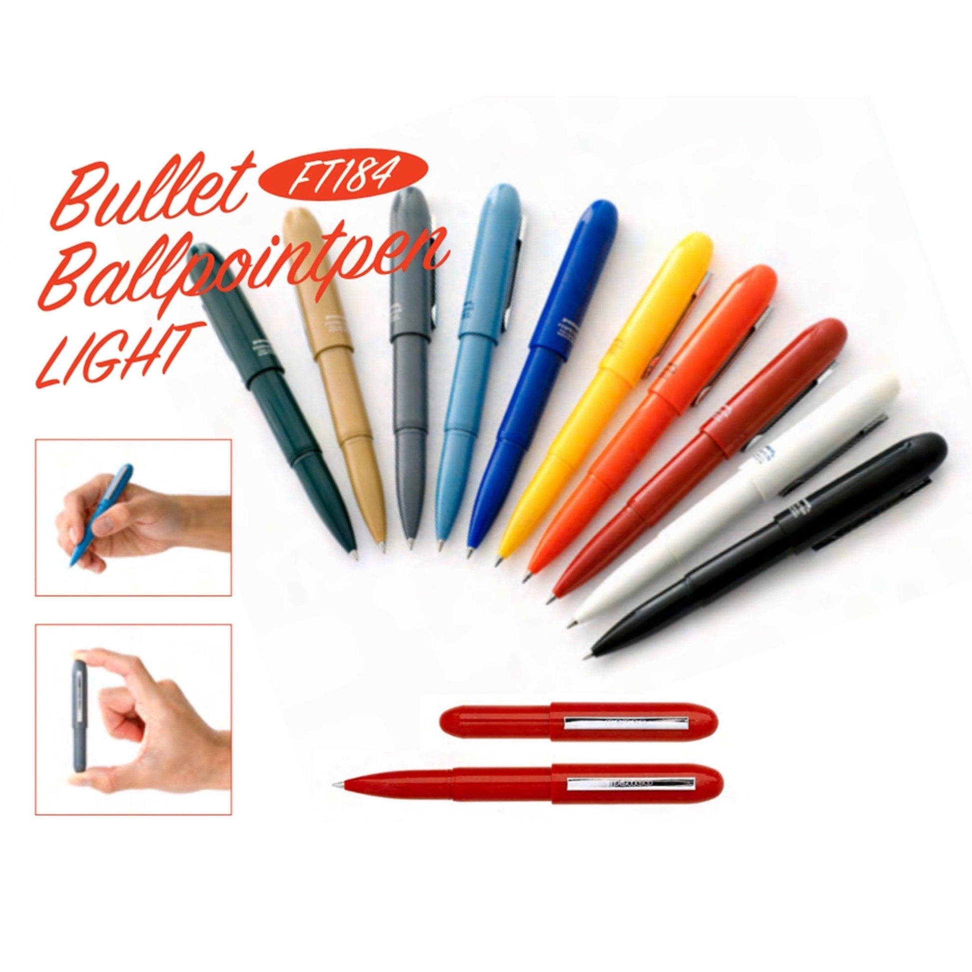 (Pre-Order) HIGHTIDE PENCO BULLET BALLPOINT PEN LIGHT FT184 - CHL-STORE 