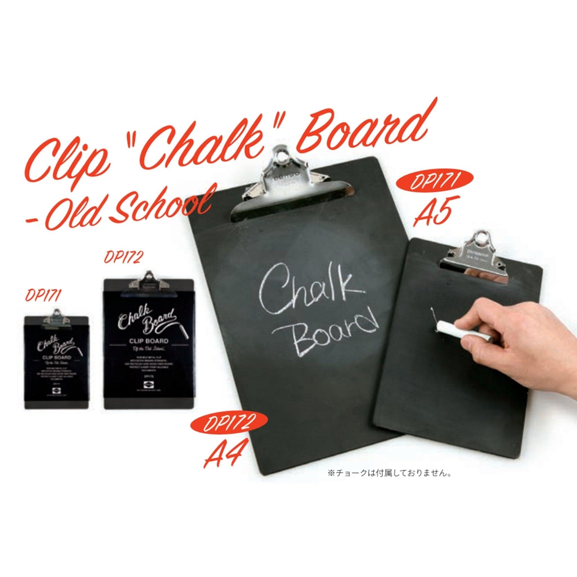 (Pre-Order) HIGHTIDE PENCO CLIP CHALK BOARD OLD SCHOOL A4 A5 DP172 DP171 - CHL-STORE 
