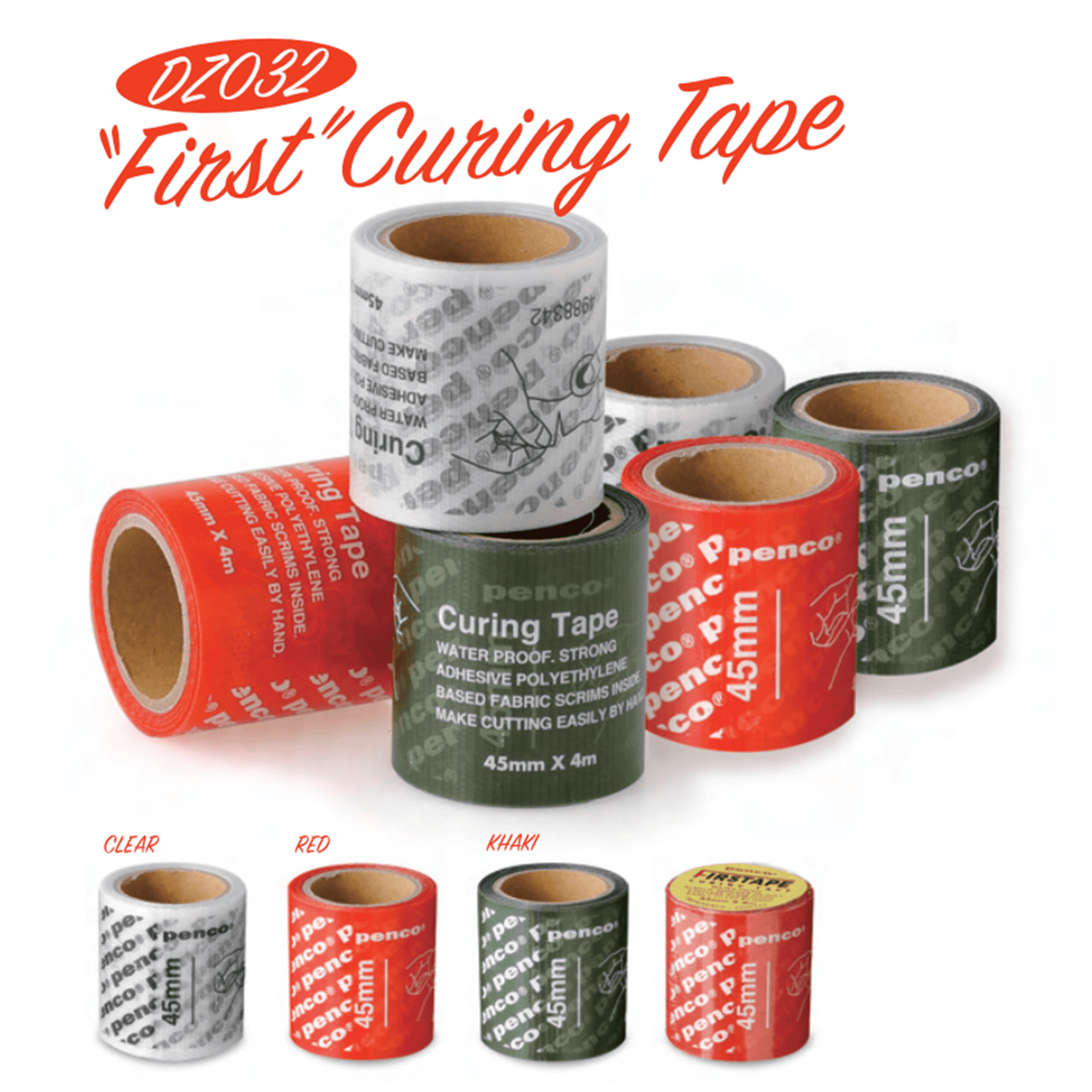 (Pre-Order) HIGHTIDE PENCO FIRST CURING TAPE DZ032 - CHL-STORE 