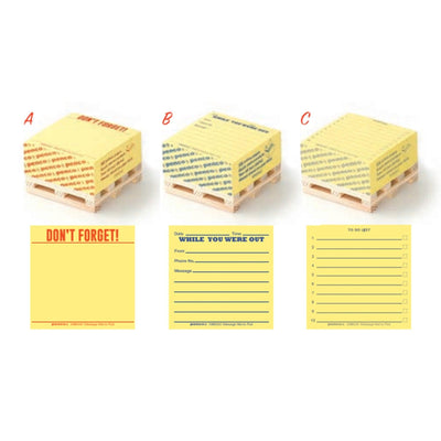 (Pre-Order) HIGHTIDE PENCO MEMO Block Square Notes CN164 - CHL-STORE 
