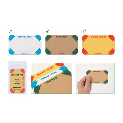 (Pre-Order) HIGHTIDE PENCO Message Card Thank you For you Good Luck CL098 - CHL-STORE 