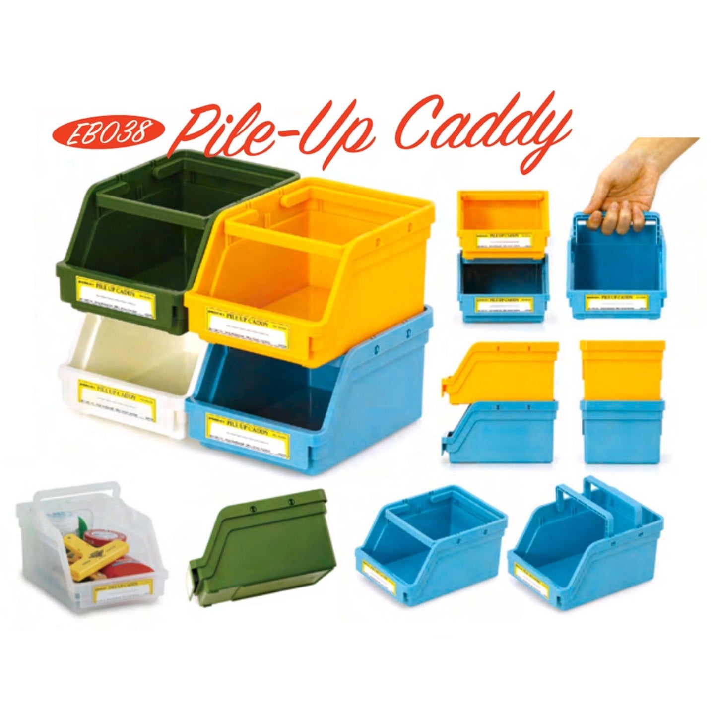 (Pre-Order) HIGHTIDE PENCO PILE-UP CADDY Storage Box EB038 - CHL-STORE 