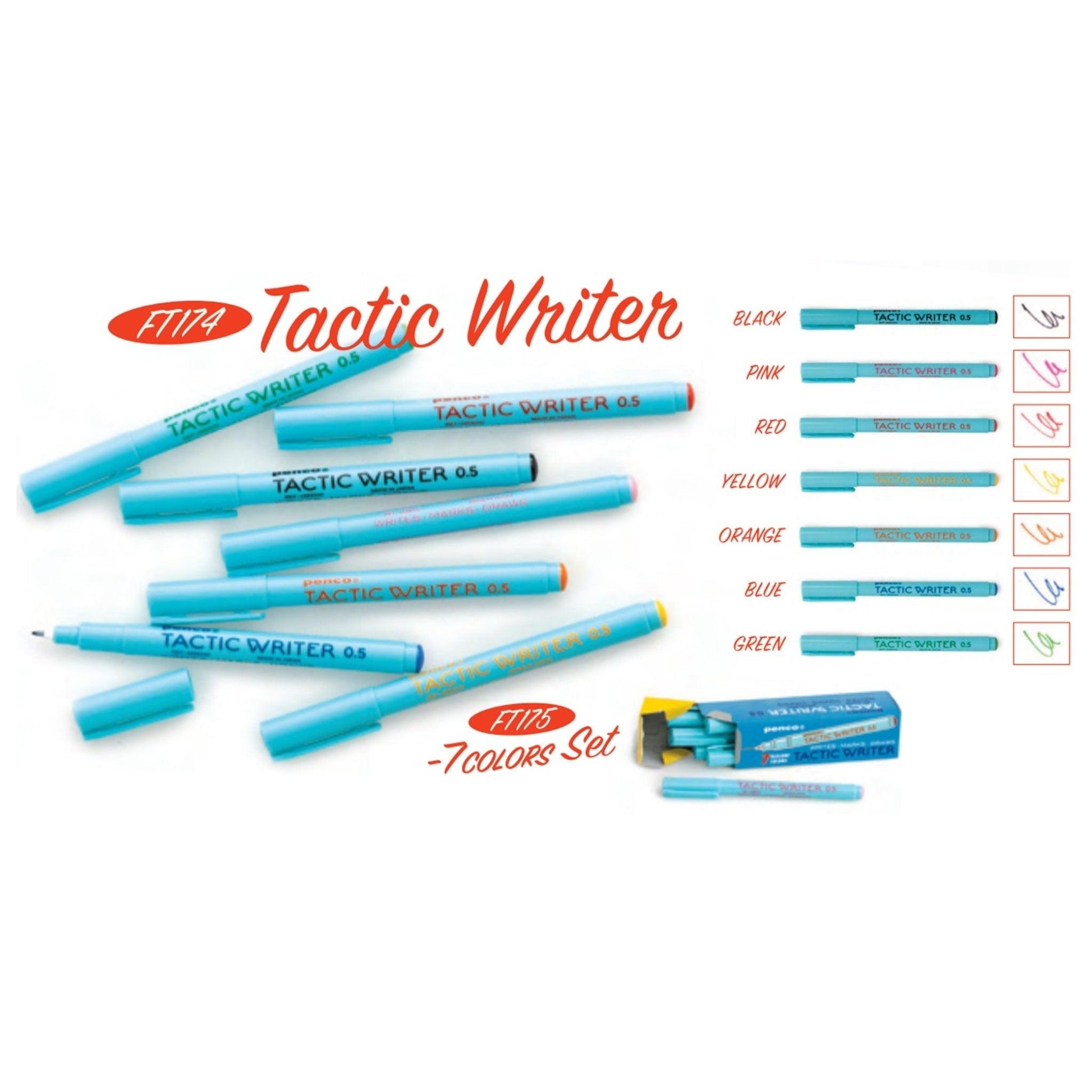 (Pre-Order) HIGHTIDE PENCO TACTIC WRITER FT174 FT175 - CHL-STORE 