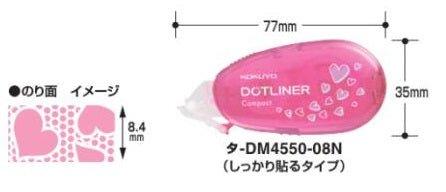 (Pre-Order) KOKUYO DOTLINER COMPACT Tape glue GLUE TA-DM4500 TA-D4500 4550 4520 4510 - CHL-STORE 