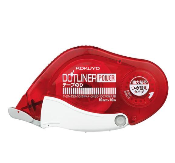 (Pre-Order) KOKUYO DOTLINER POWER Tape glue GLUE TA-DM430-10N TA-D430-10N - CHL-STORE 