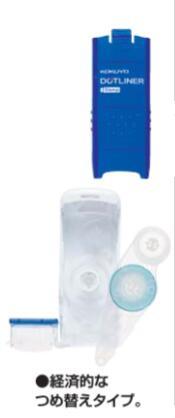 (Pre-Order) KOKUYO DOTLINER STAMP Tape glue GLUE TA-DM460-08 TA-D460-08 - CHL-STORE 