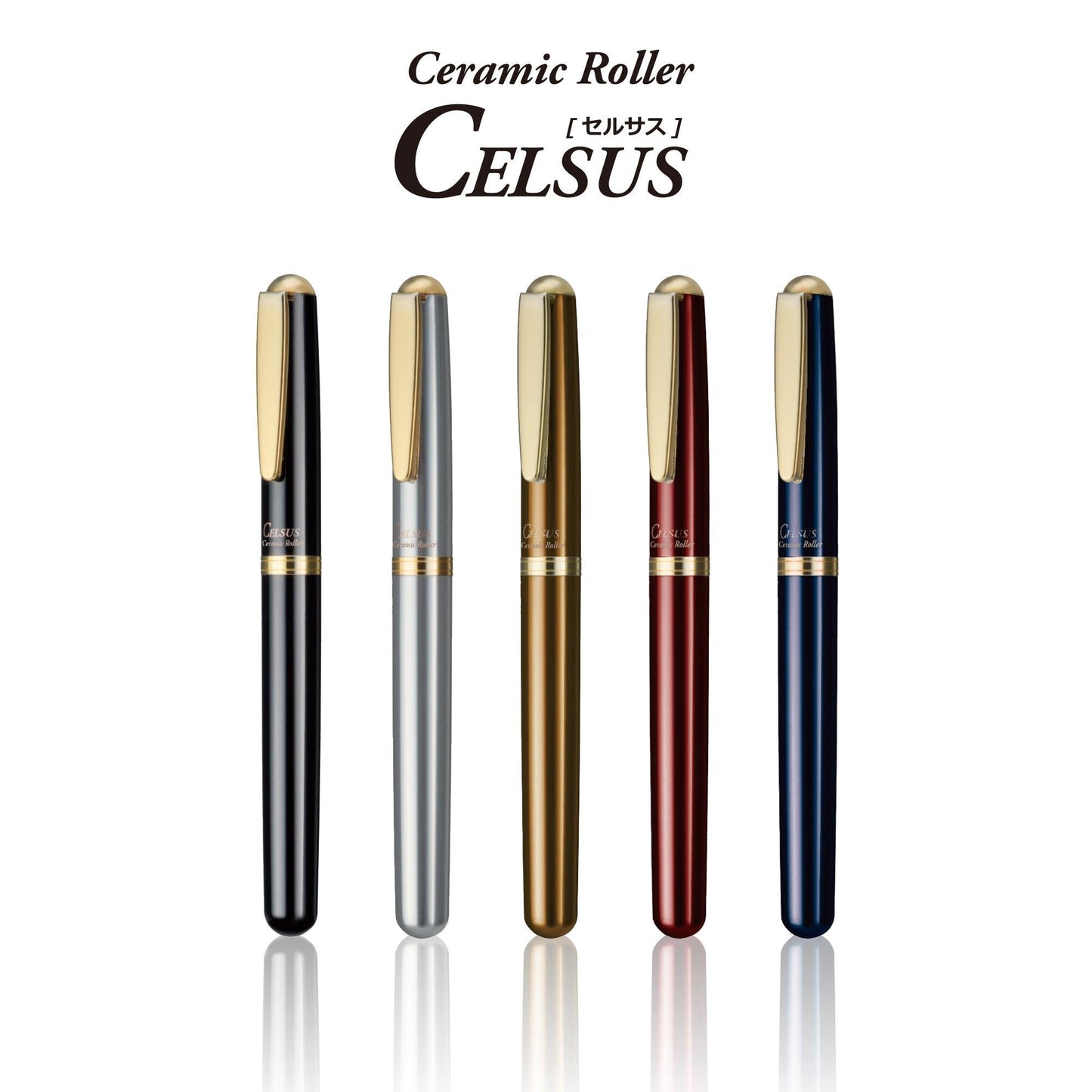 (Pre-Order) OHTO Ceramic Roller Celsus Water-Based Ballpoint Pen Aluminum Pen CB-15C - CHL-STORE 