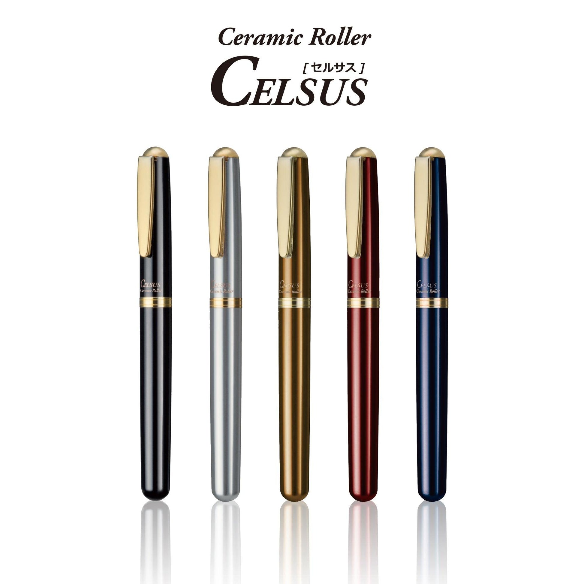 (Pre-Order) OHTO Ceramic Roller Celsus Water-Based Ballpoint Pen Aluminum Pen CB-15C - CHL-STORE 