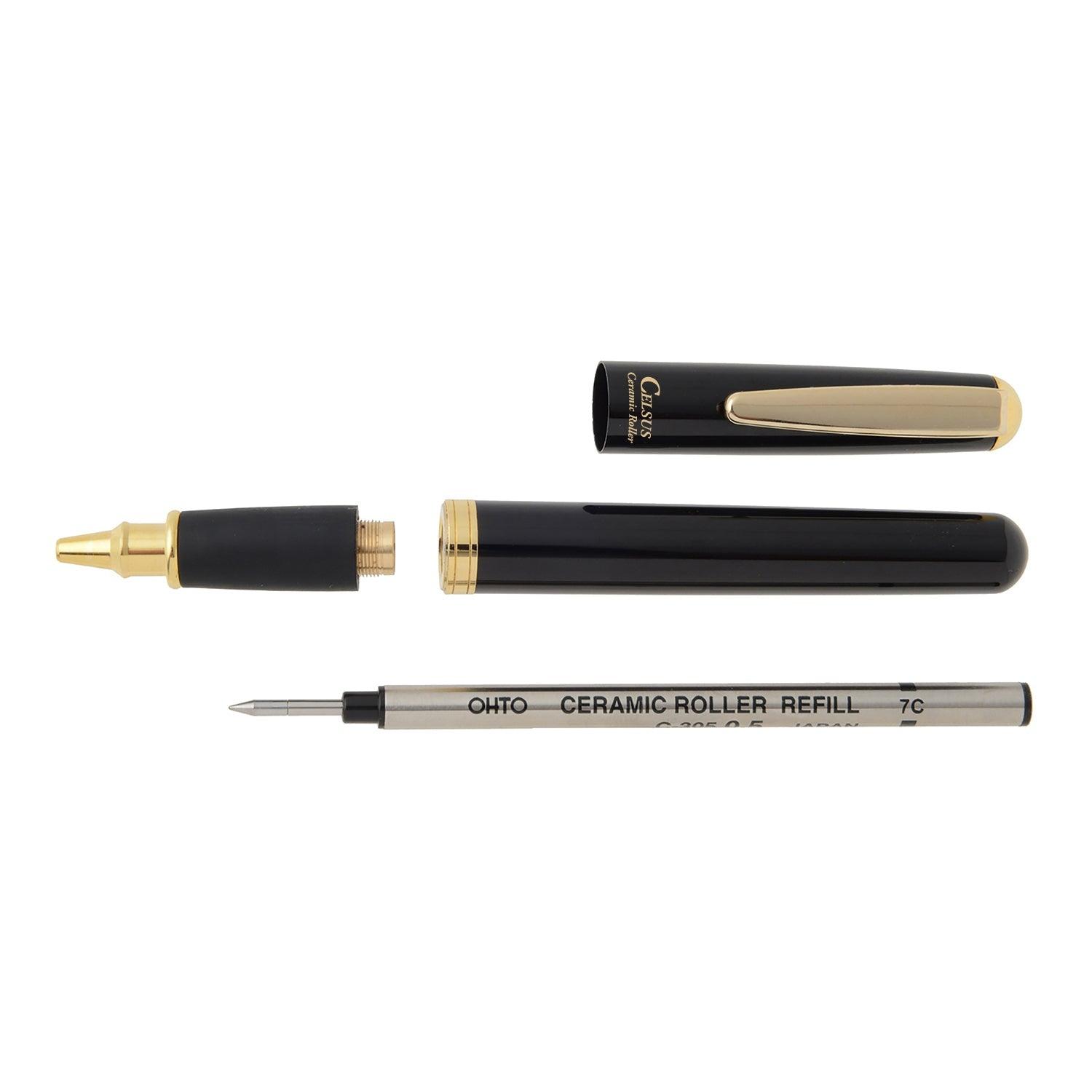 (Pre-Order) OHTO Ceramic Roller Celsus Water-Based Ballpoint Pen Aluminum Pen CB-15C - CHL-STORE 