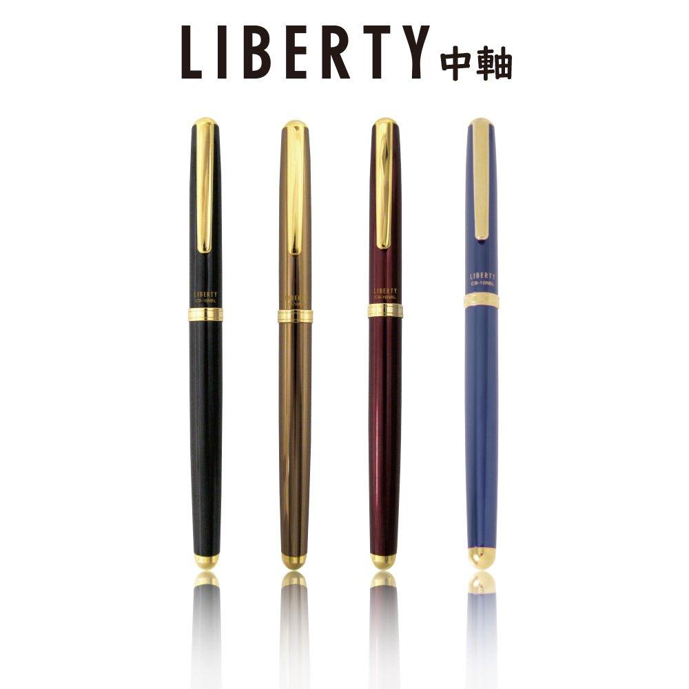 (Pre-Order) OHTO LIBERTY Water-Based Ballpoint Pen Aluminum Pen CB-10NBL - CHL-STORE 