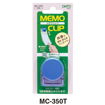 (Pre-Order) OHTO Memo Clip Color Adhesive Type MC-350T - CHL-STORE 
