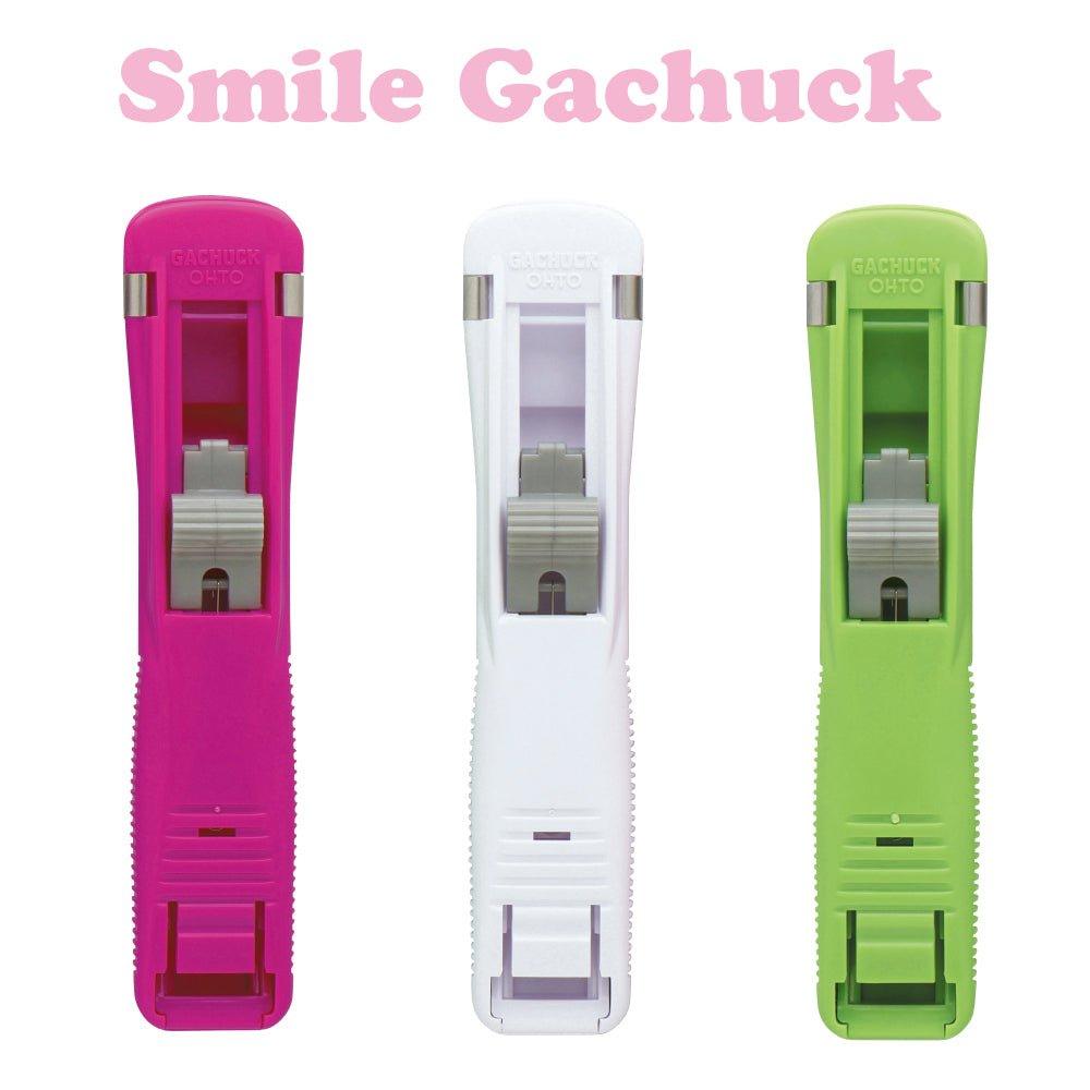 (Pre-Order) OHTO Smile Gachuck Non-Stapler Stainless Steel Clip Smile Clip GS-500S - CHL-STORE 