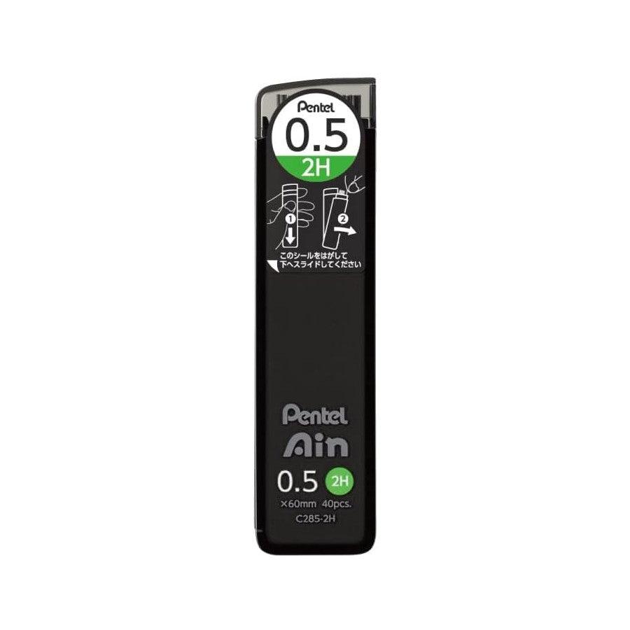 (Pre-Order) PENTEL Ain 0.2mm 0.3mm 0.4mm 0.5mm 0.7mm 0.9mm 1.3mm mechanical pencil lead C282 C283 C284 C285 C287 C289 C2813 - CHL-STORE 