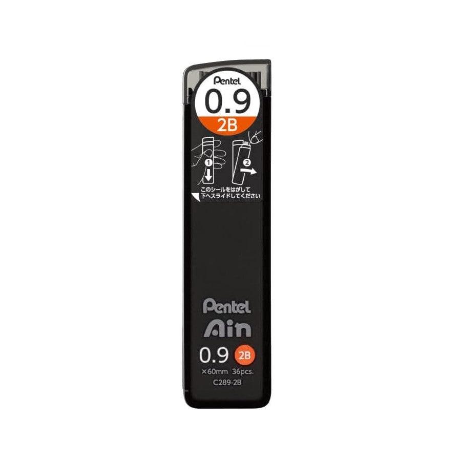 (Pre-Order) PENTEL Ain 0.2mm 0.3mm 0.4mm 0.5mm 0.7mm 0.9mm 1.3mm mechanical pencil lead C282 C283 C284 C285 C287 C289 C2813 - CHL-STORE 