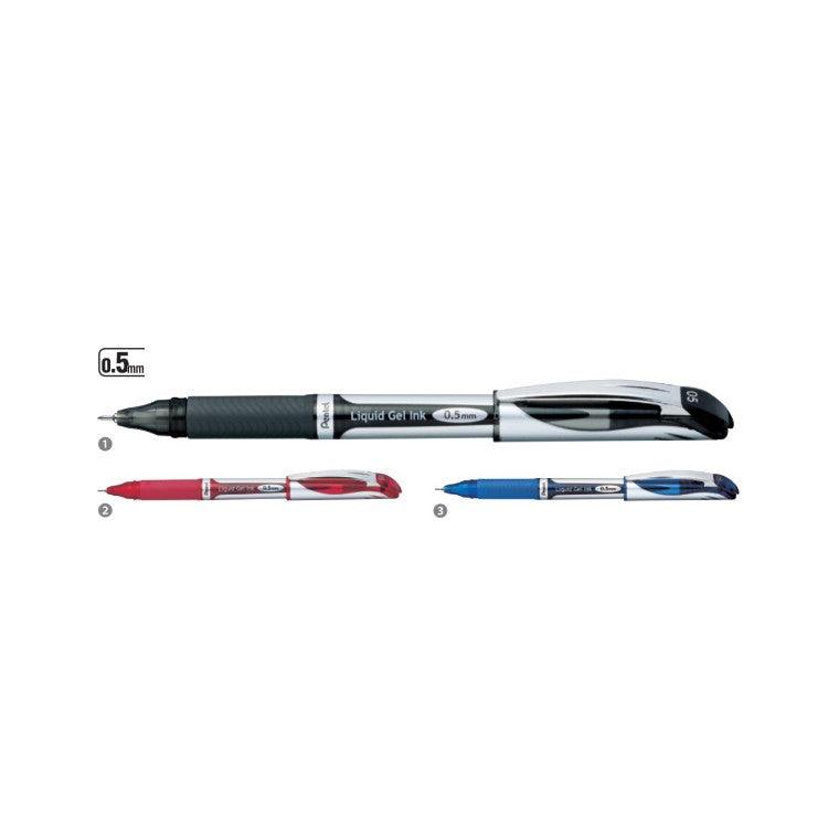 (Pre-Order)PENTEL Energel cap type 0.5mm 0.7mm 1.0mm ball-point pen BLN55 BL57 BL60 - CHL-STORE 