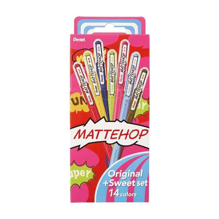 (Pre-Order) PENTEL MATTEHOP 1.0mm gel ink ballpoint pen K110 - CHL-STORE 