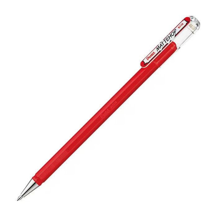 (Pre-Order) PENTEL MATTEHOP 1.0mm gel ink ballpoint pen K110 - CHL-STORE 