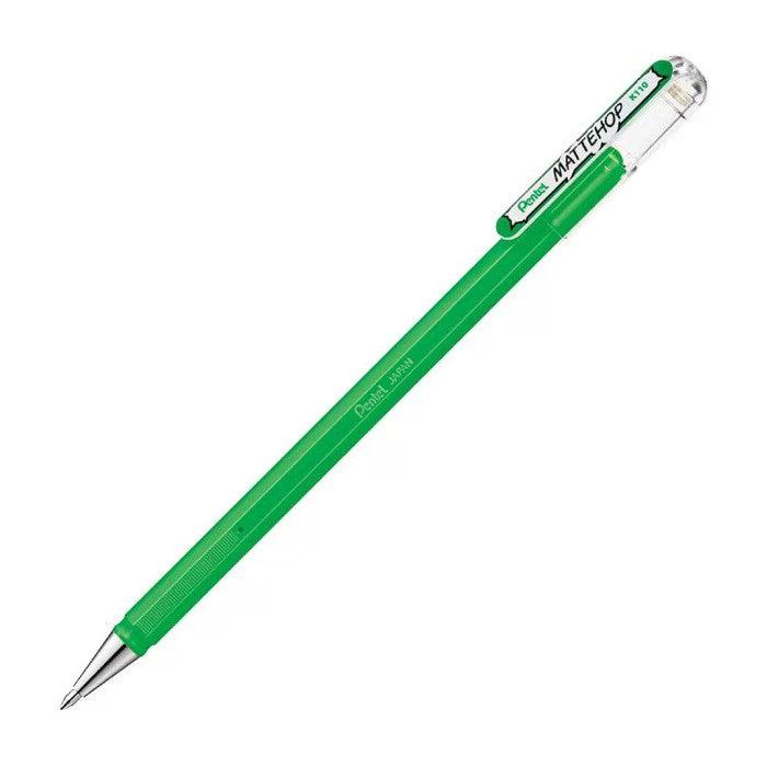 (Pre-Order) PENTEL MATTEHOP 1.0mm gel ink ballpoint pen K110 - CHL-STORE 