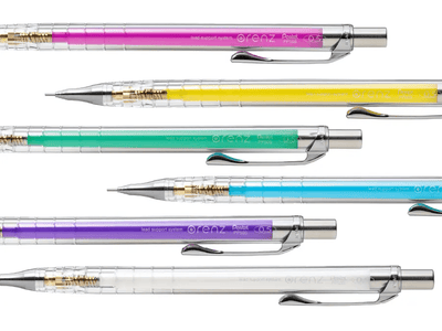 (Pre-Order) PENTEL Orenz clear body 0.5mm mechanical pencil XPP505 Z2-1N - CHL-STORE 