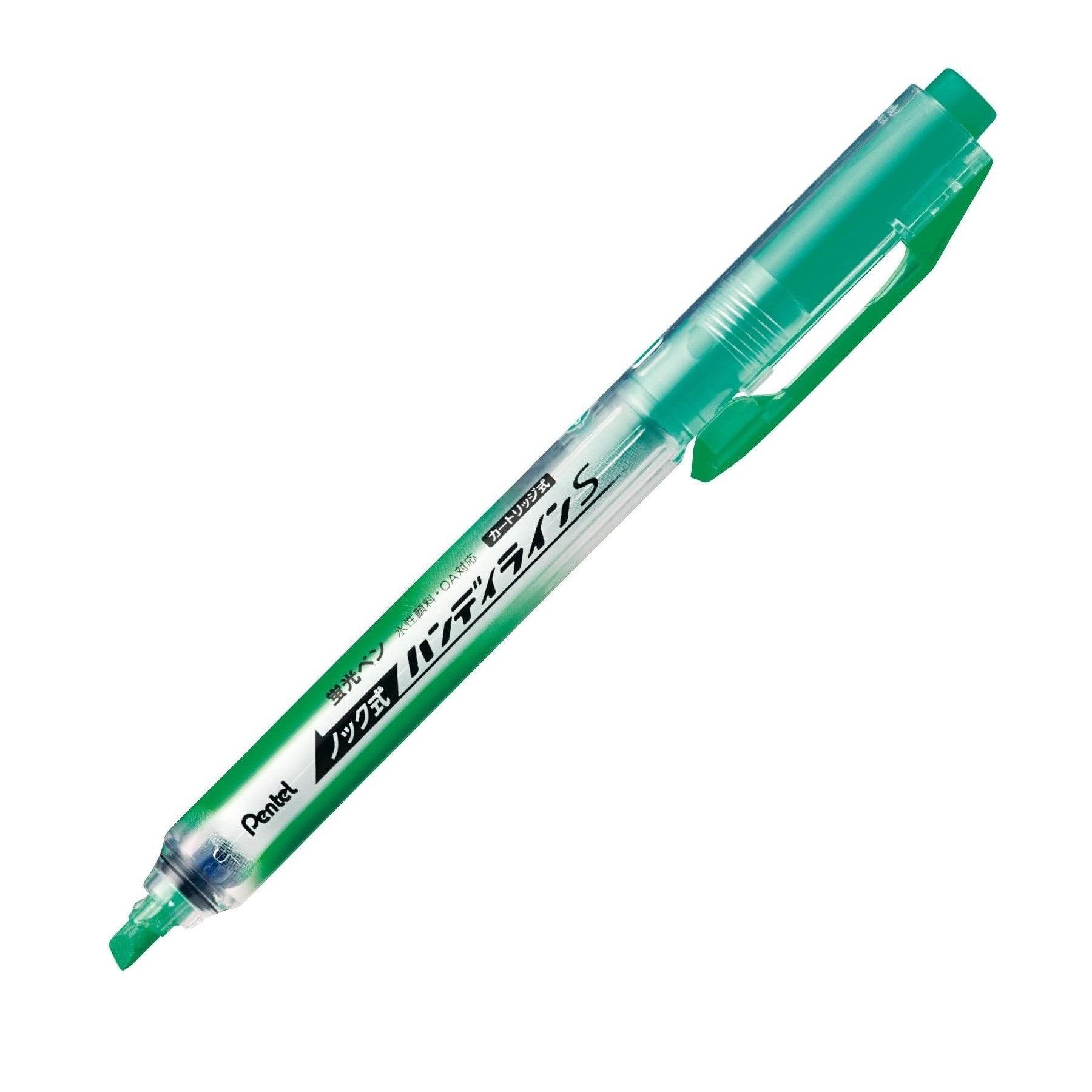 (Pre-Order) PENTEL Retractable Handy Line S 1~3.5mm highlighter SXNS15 XSLR3 - CHL-STORE 