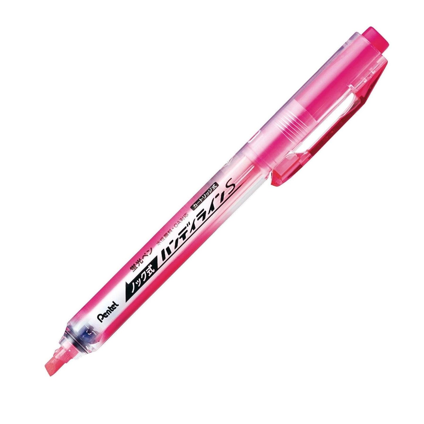 (Pre-Order) PENTEL Retractable Handy Line S 1~3.5mm highlighter SXNS15 XSLR3 - CHL-STORE 