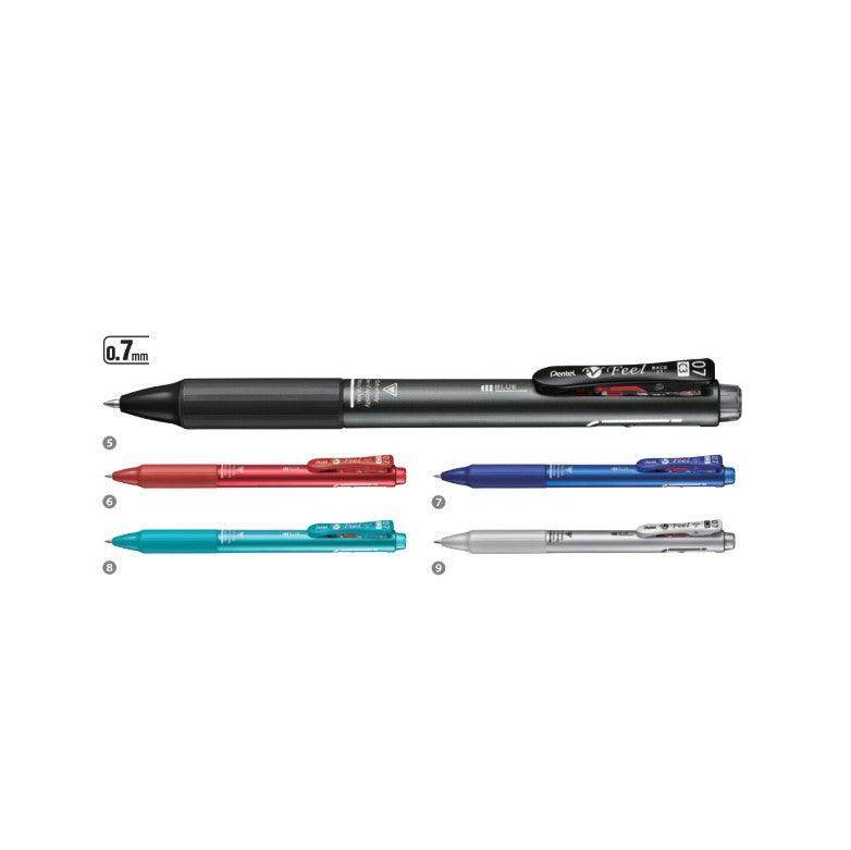 (Pre-Order) PENTEL Vicuña feel 3 color ballpoint pen 0.5mm 0.7mm BXCB35 BXCB37 - CHL-STORE 