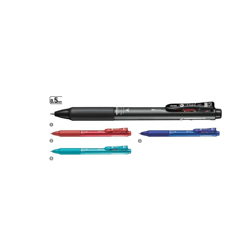 (Pre-Order) PENTEL Vicuña feel 3 color ballpoint pen 0.5mm 0.7mm BXCB35 BXCB37 - CHL-STORE 