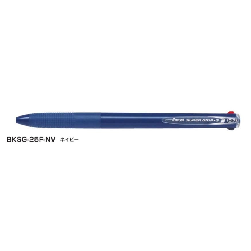 (Pre-Order) Pilot Super Grip G2 0.7mm Oil-Based 2-Color Ballpoint Pen BKSG-25F BKRF-6F - CHL-STORE 