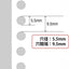 (Pre-Order) Plus Electric multi-hole punch EP-130T - CHL-STORE 